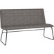 Huxley Dawn Grey Banquette